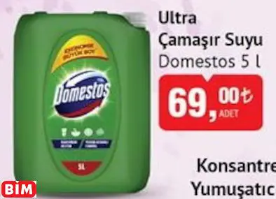 DOMESTOS ULTRA ÇAMAŞIR SUYU DOMESTOS ULTRA ÇAMAŞIR SUYU